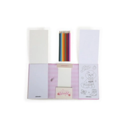 SET CUADERNO COLORIING BOOK TO GO CHITA CHIMOLA
