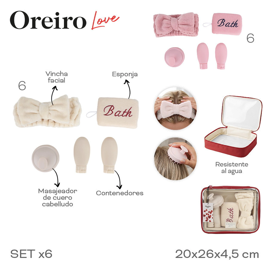 SET BEAUTY OREIRO LOVE