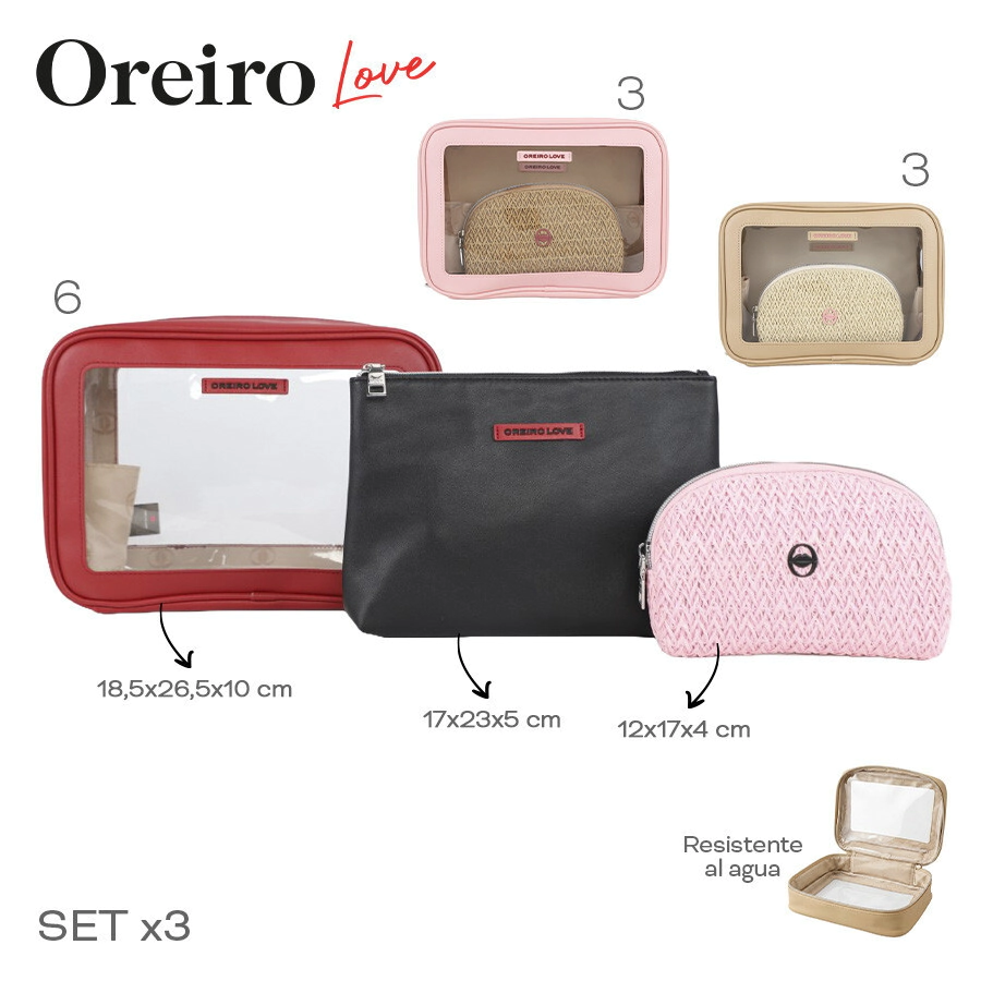 PORTACOSMETICO OREIRO LOVE