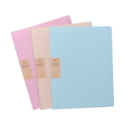 CARPETA A4 PASTEL CON 10 FOLIOS FW