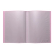 CARPETA A4 PASTEL CON 20 FOLIOS FW