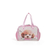 BOLSO BOWLING BAG POODLE CHIMOLA