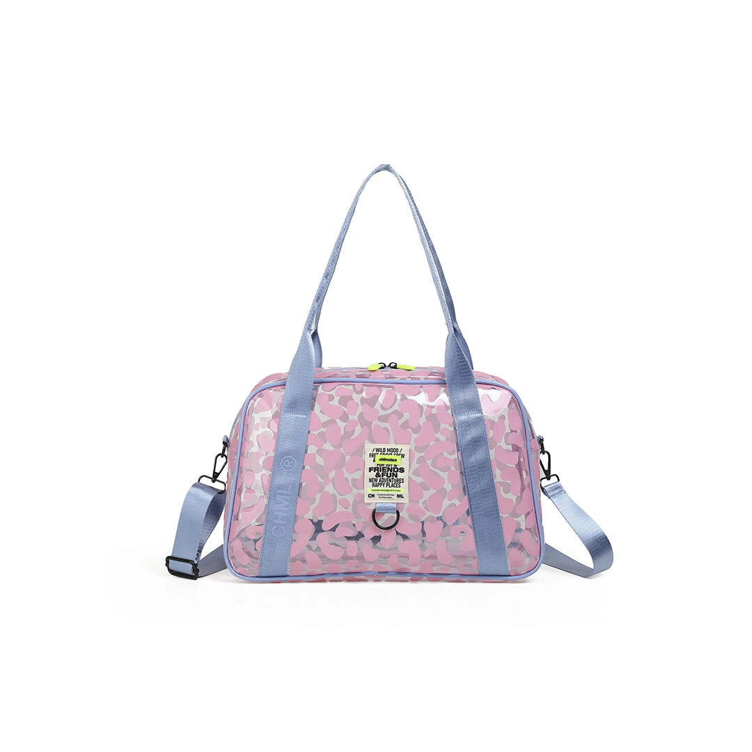 BOLSO BOWLING BAG DELFI CHIMOLA AZUL