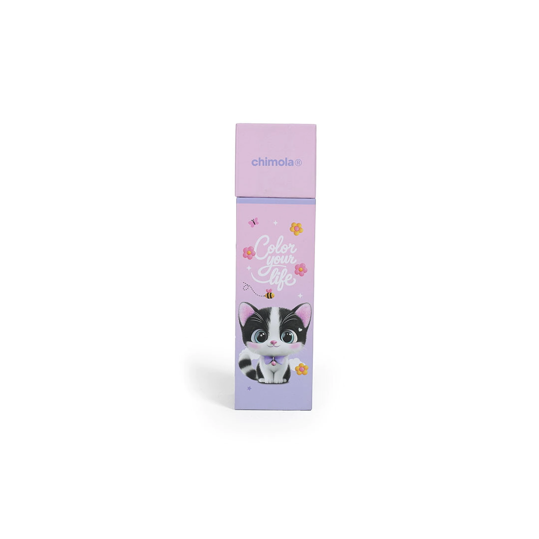 SET DE LAPICES DE COLORES BORRABLES X24 CAT CHIMOLA