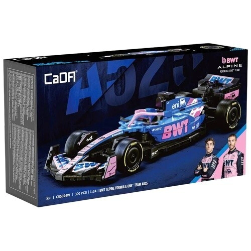 VEHICULO PARA ARMAR  BWT ALPINE F1 TEAM A525 - 300 PIEZAS