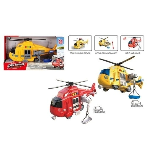 CITY SERIES HELICOPTERO RESCATE CON RUEDAS