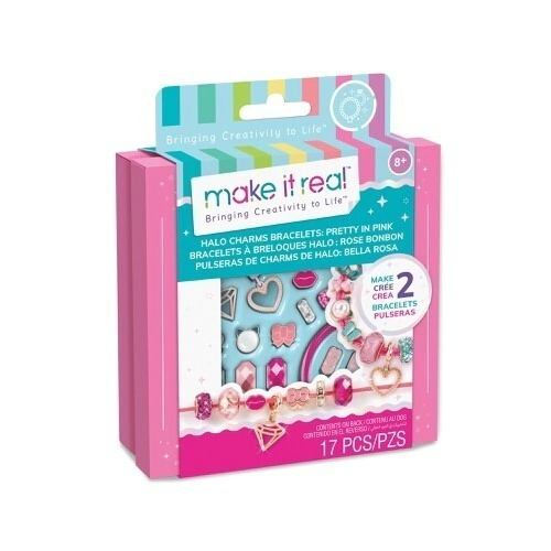 MAKE IT REAL CREADOR DE PULSERAS CHARMS BELLAS ROSAS