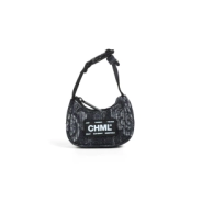 POUCH DENIM INDIGO CHIMOLA BLACK