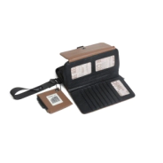 BILLETERA LARGA SLEEK CHIMOLA CHOCOLATE