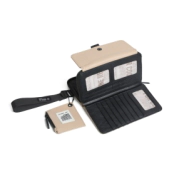 BILLETERA LARGA SLEEK CHIMOLA CAMEL