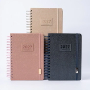 AGENDA 2027 FW SEMANAL CON ESPIRAL 15X21 MINIMALISTA