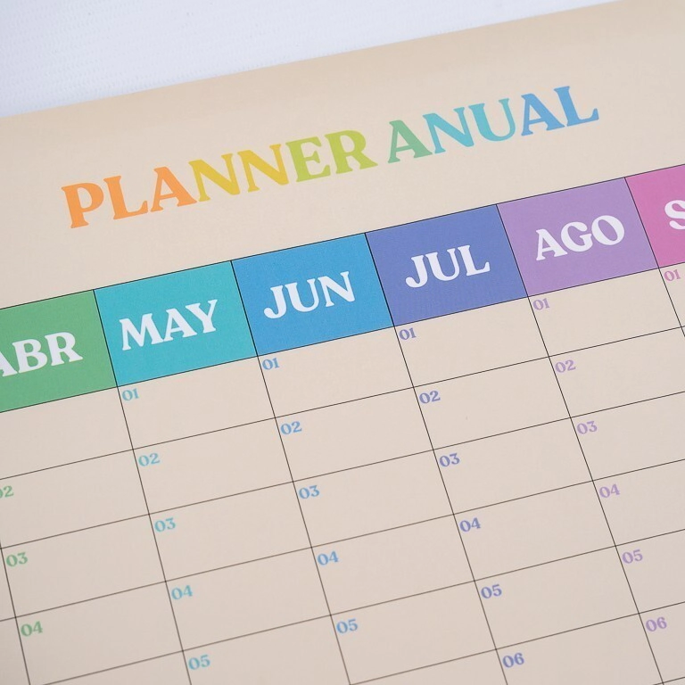 PLANNER DE PARED ANUAL PERPETUO FW