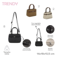 MINI CARTERA TRENDY SUELA