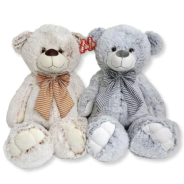 PELUCHE OSO CON MO&Ntilde;O 60CM SENTADO PHI PHI TOYS