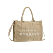 TOTE TRENDY BEIGE