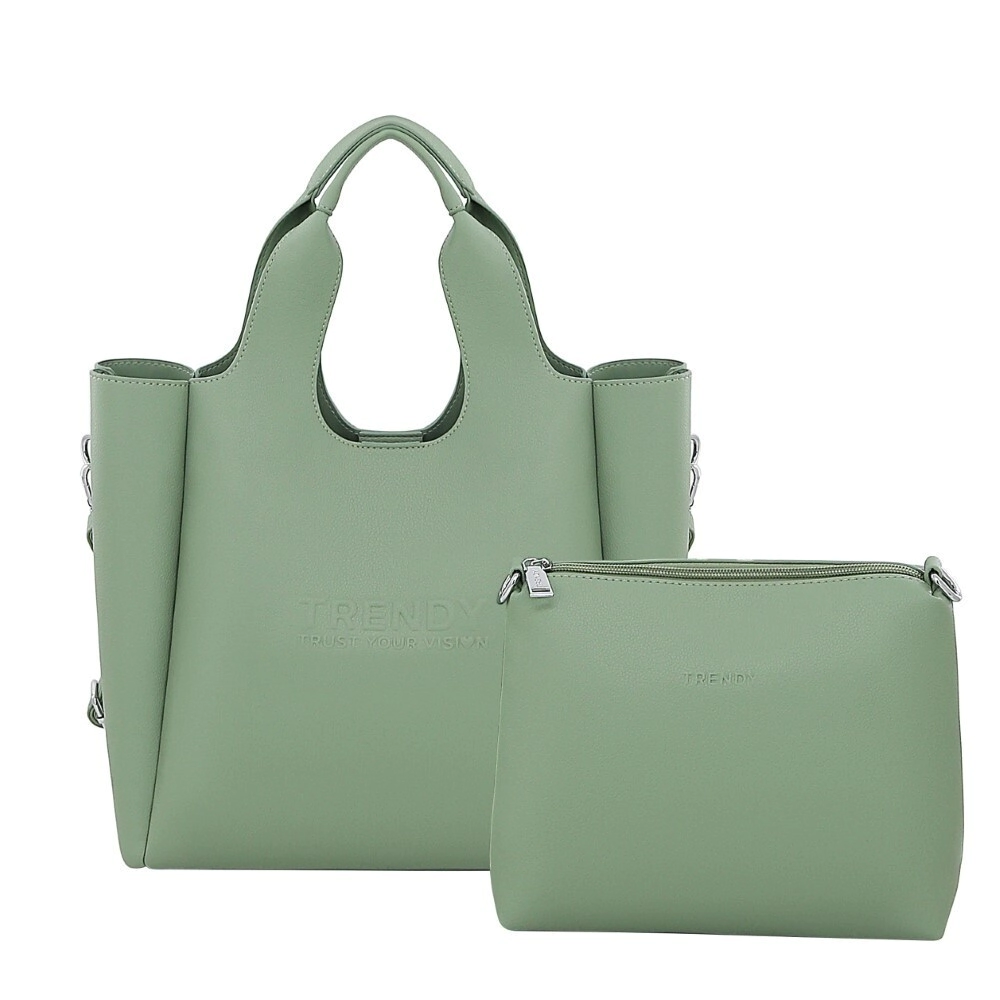 CARTERA TRENDY VERDE