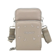 PHONE BAG TRENDY BEIGE