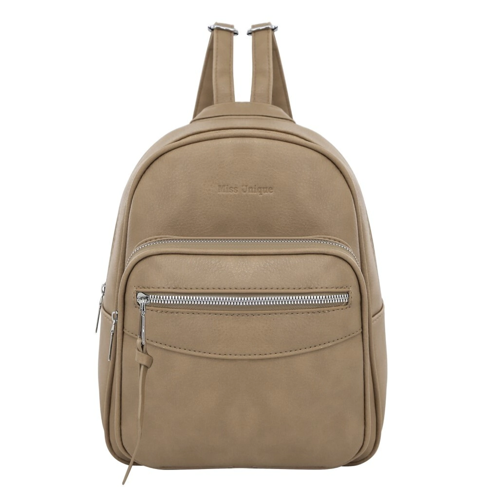 MOCHILA MISS UNIQUE CAMEL