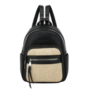 MOCHILA MISS UNIQUE NEGRO