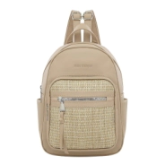 MOCHILA MISS UNIQUE BEIGE