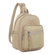 MOCHILA MISS UNIQUE BEIGE