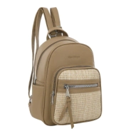 MOCHILA MISS UNIQUE CAMEL