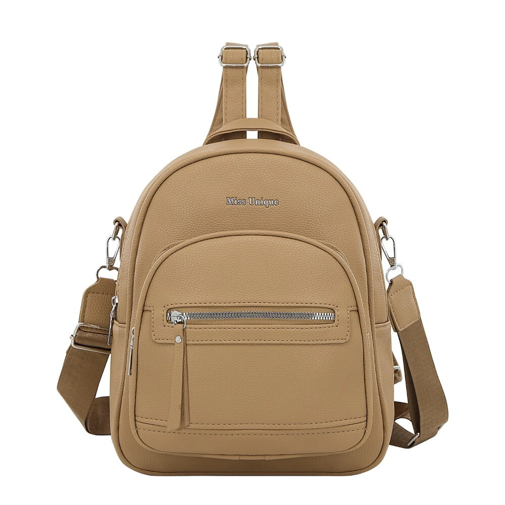 MOCHILA MISS UNIQUE CAMEL
