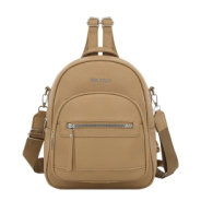 MOCHILA MISS UNIQUE CAMEL