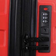 VALIJA CHECK IN HARD ABS ROJO 20"