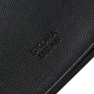 BANDOLERA SOHO SKORA DOBLE CORREA 27x17x8 CM NEGRA