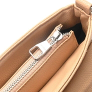 BANDOLERA SOHO SKORA DOBLE CORREA 27x17x8 CM BEIGE