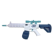 SUPER PISTOLA DE AGUA A BATERIA POWER X BASE CARGA USB
