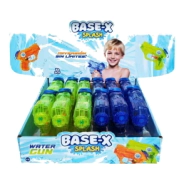 PISTOLA DE AGUA TRANSPARENTE BASE-X SPLASH