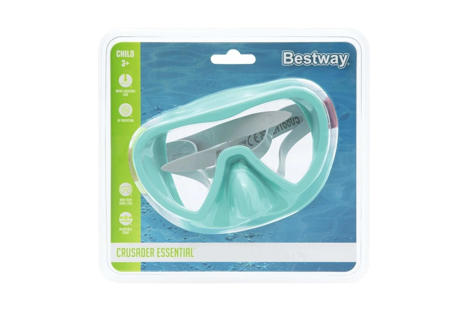 MASCARA DE BUCEO CLASICA +3 A�OS BESTWAY (7041)