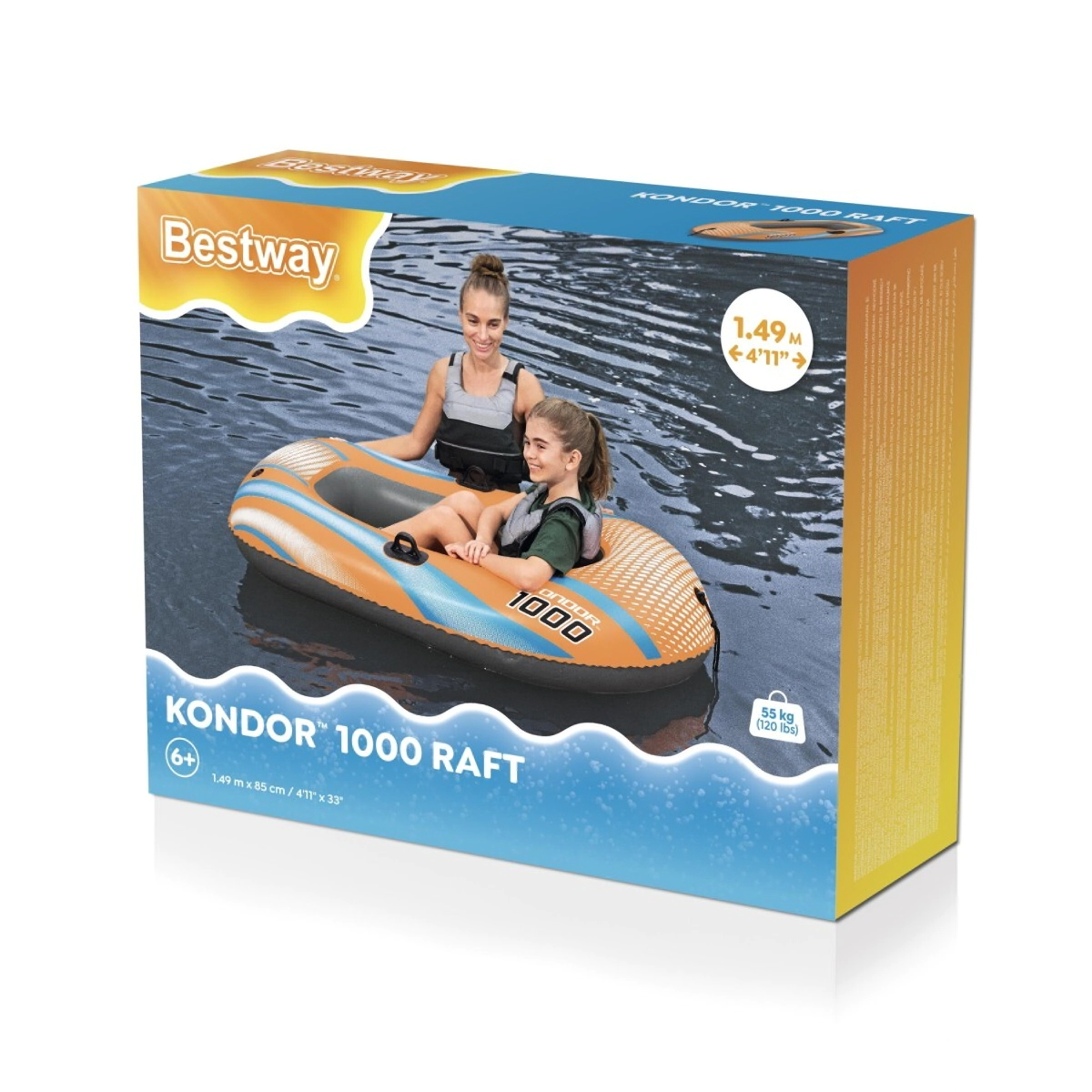 BALSA KONDOR 1000 149x85 CM BESTWAY (7791)