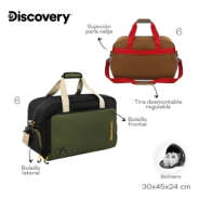 BOLSO DISCOVERY MARRON