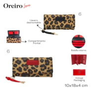BILLETERA OREIRO LOVE ROJA