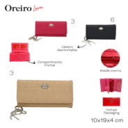 BILLETERA OREIRO LOVE NEGRA