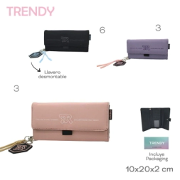 BILLETERA TRENDY ROSA