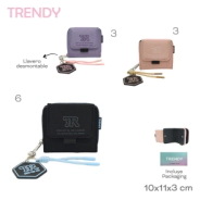 BILLETERA TRENDY NEGRA