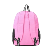 MOCHILA CLIO BAGCHERRY NEGRA CON ROSA