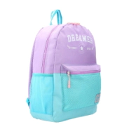 MOCHILA CLIO BAGCHERRY CELESTE CON LILA