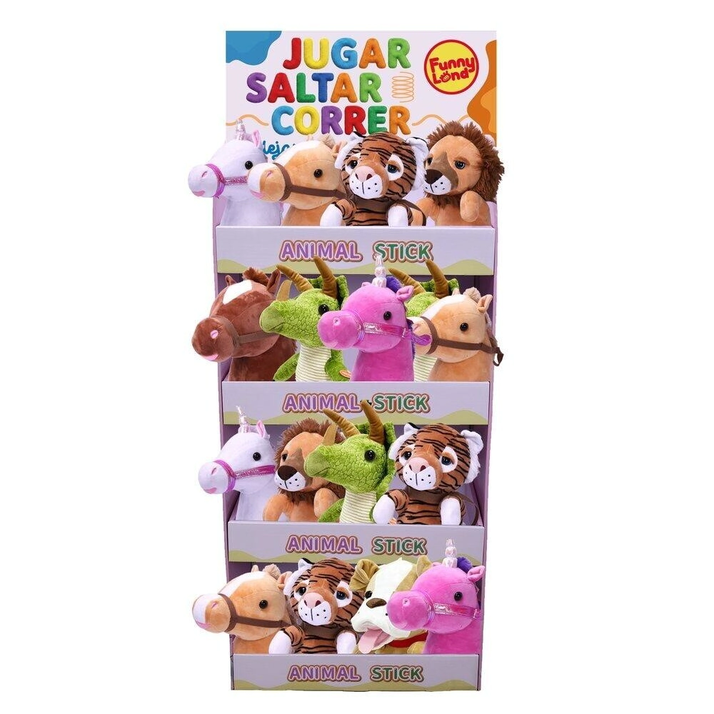PELUCHES CON PALO PARA MONTAR