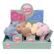 PELUCHE RELLENO NUBE CON CHIRRIADOR CRESKO