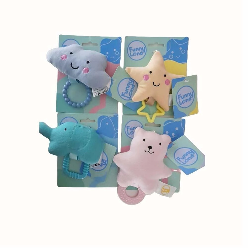 PELUCHE RELLENO CON MORDILLO PLASTICO CRESKO
