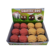 SQUEEZE PERROS 8,5CM CRESKO