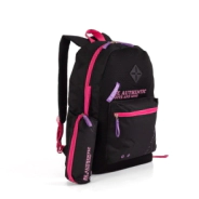 SET MOCHILA ESCOLAR + CARTUCHERA BAGCHERRY NEGRA (3440005)