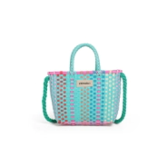 MINI BAG RAFFIA CHIMOLA GREEN