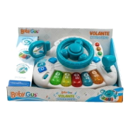 VOLANTE INTERACTIVO PARA BEBES CON LUZ Y SONIDO