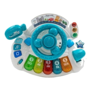 VOLANTE INTERACTIVO PARA BEBES CON LUZ Y SONIDO